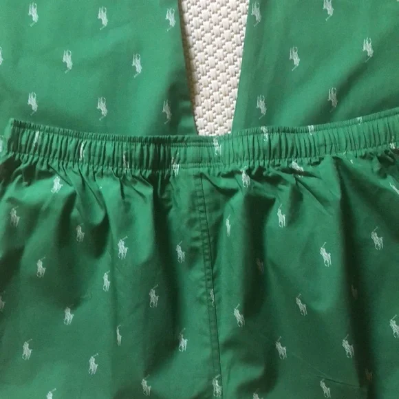 Pajama pants mens new size L Polo Ralph Lauren cotton inseam 30” elastic waist - Picture 4 of 4